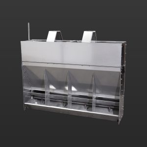 Wet/Dry Stainless Steel Shelf Feeder